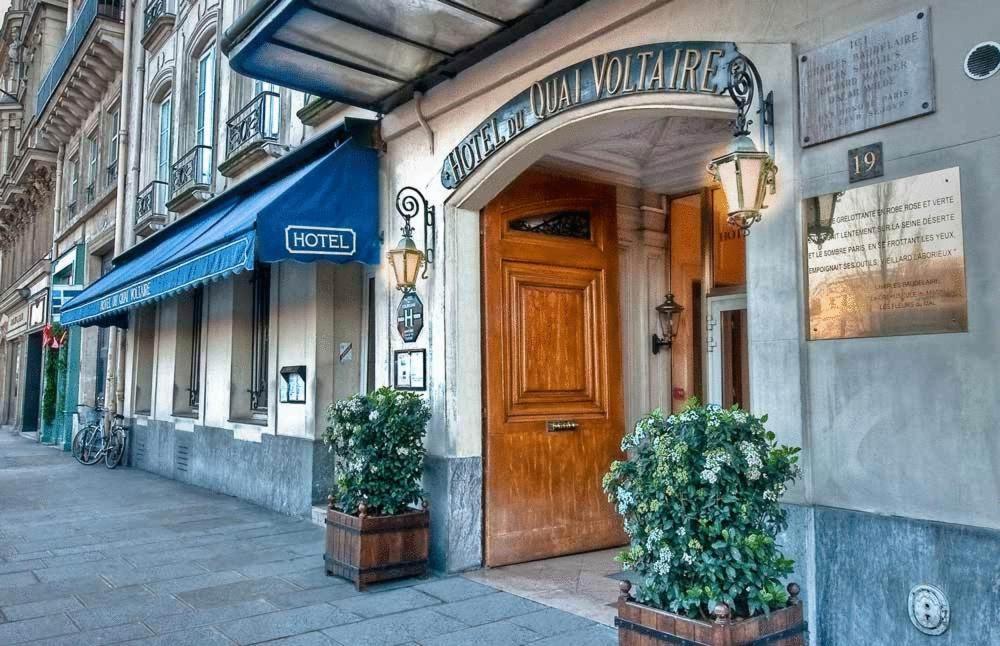 Hotel Du Quai Voltaire Paris Exteriör bild